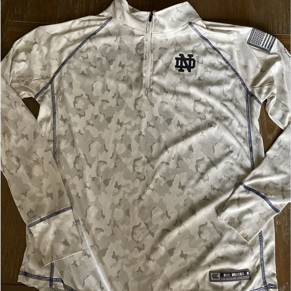 🍀Notre Dame Halfzip🍀